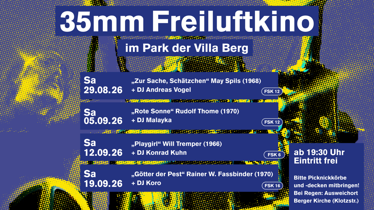Design: Discodoener 40. Stuttgarter Filmwinter – Festival for Expanded Media